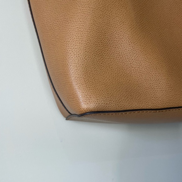 Michael Kors brown leather tote shoulder bag large - Picture 13 of 16